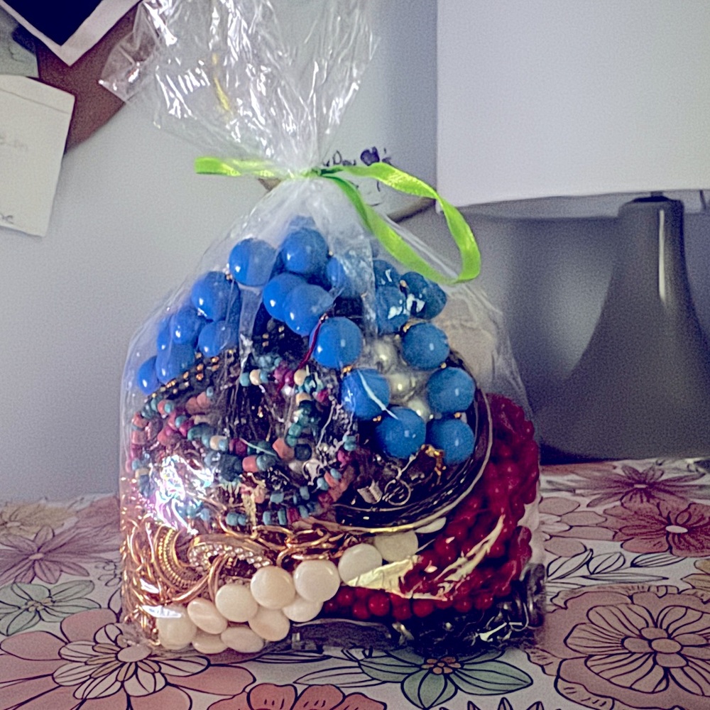 Beautiful Vibrant Mystery Jewelry Bag